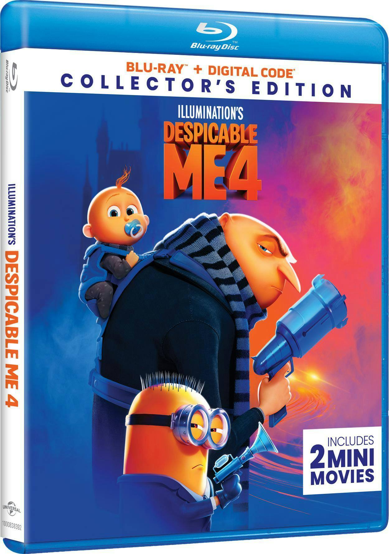 Angle. Despicable Me 4 - Collector's Edition Blu-ray + Digital [Blu-ray].