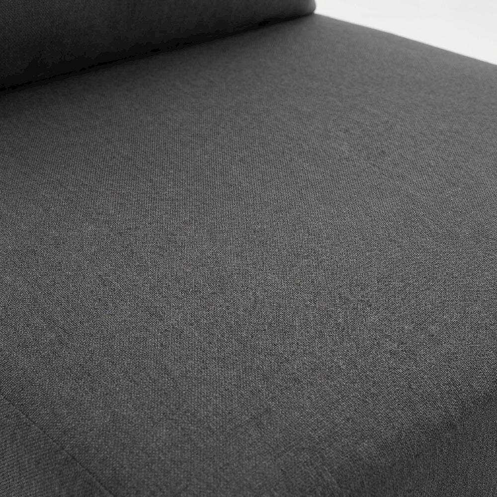Alt View 1. Outdoor Escape - Aluminum Outdoor Lounge Chair With Cushioned Backrest And Seat - Gray.