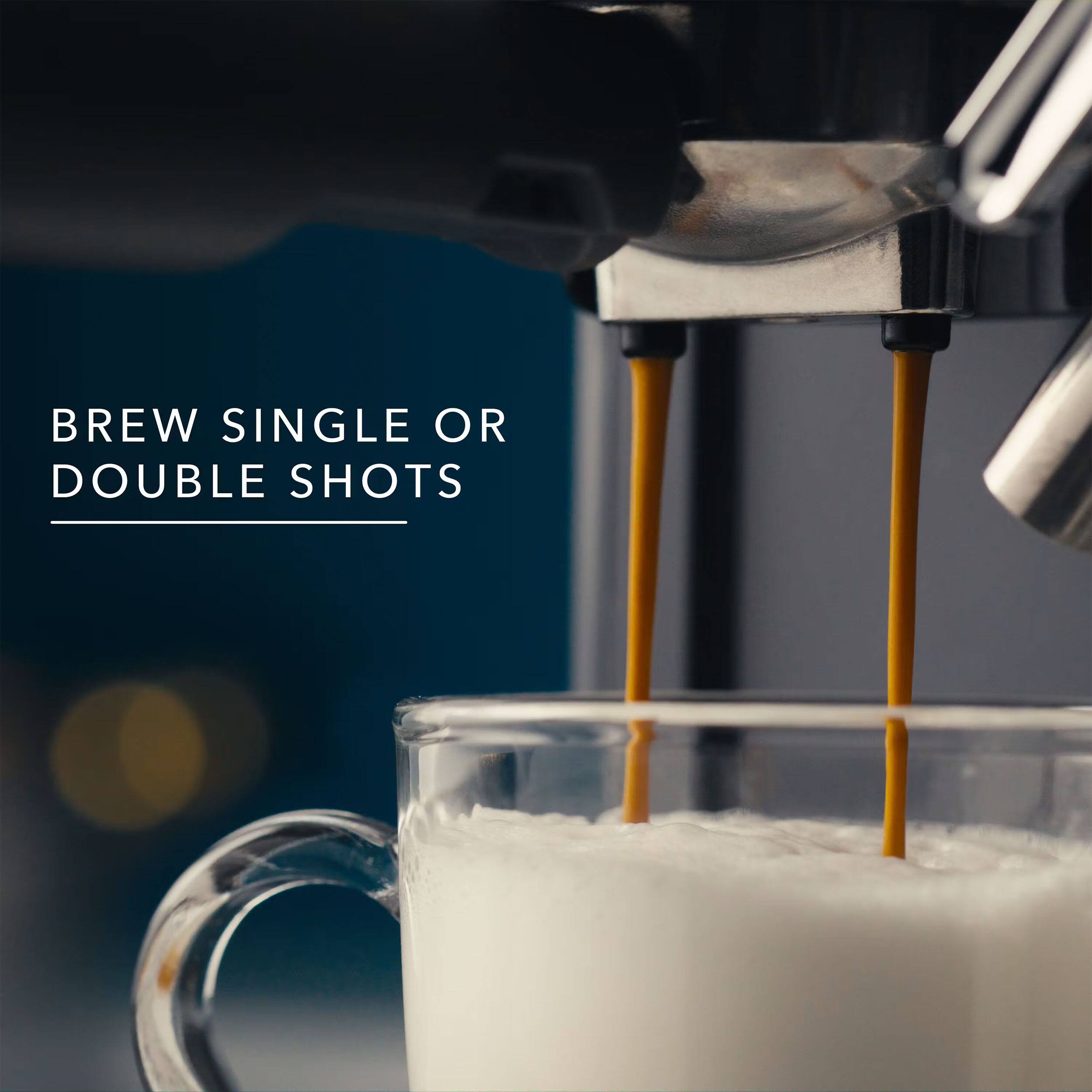 BREW SINGLE OR DOUBLE SHOTS