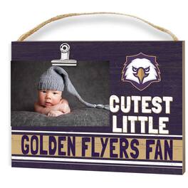 Jardine - Nazareth College Golden Flyers 8" x 10" Cutest Little Fan Team Logo Clip Photo Frame - Purple