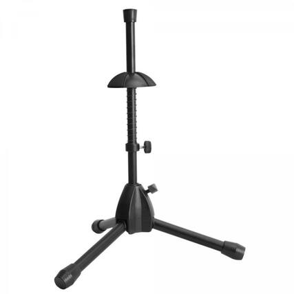 Front. On Stage Stands - On-Stage Trumpet Stand (TRS7301B) - Black.