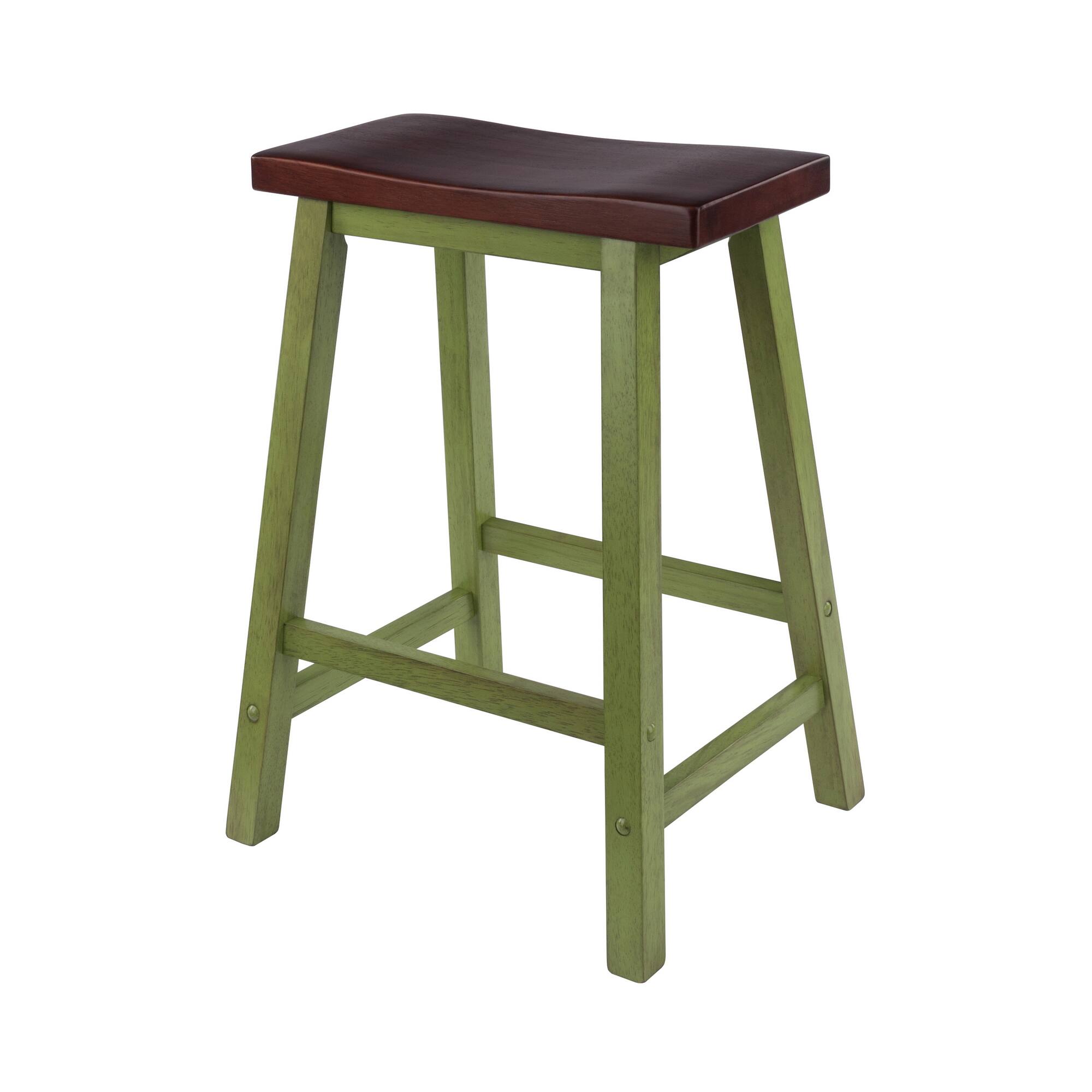 Walnut/Rustic Green