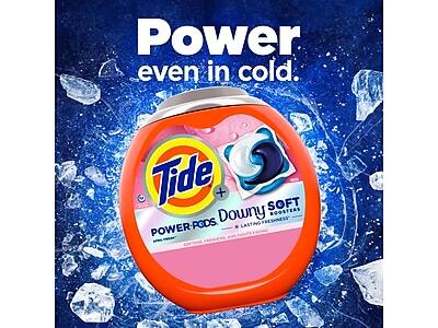 Power even in cold.

Tide + Downy Soft Boosters Power-Pods Lasting Freshness