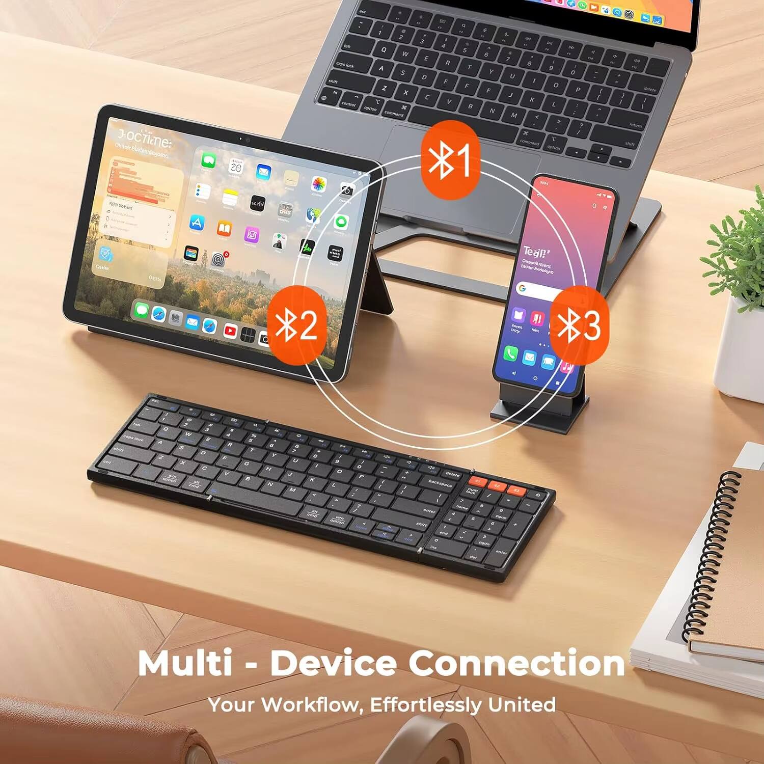 Multi - Device Connection  
Your Workflow, Effortlessly United