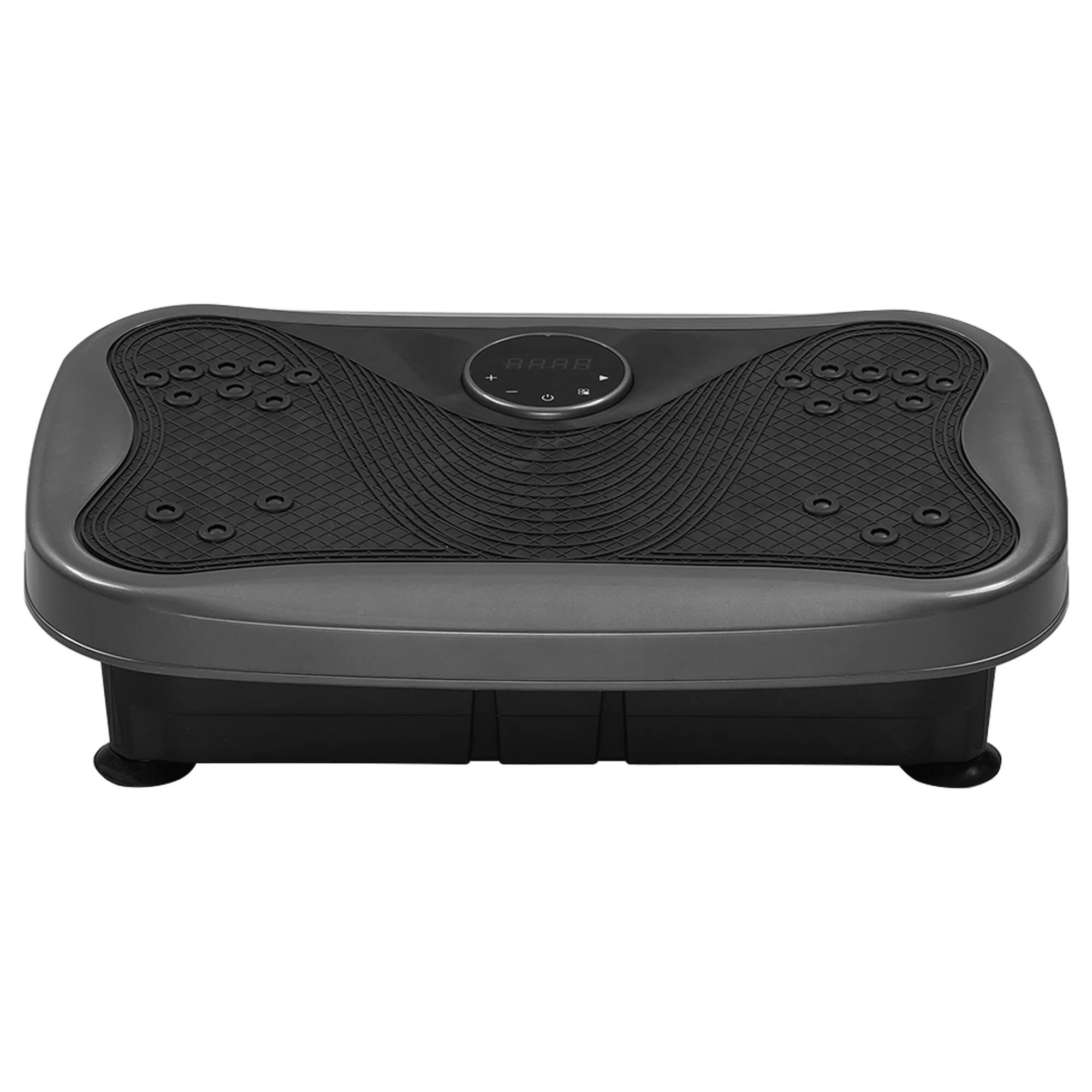 Alt View 3. Akoasm - Vibration Plate Exercise Machine Fitness Platform with Handle,120 Speed Levels for Home Gym Exercise - Grey.