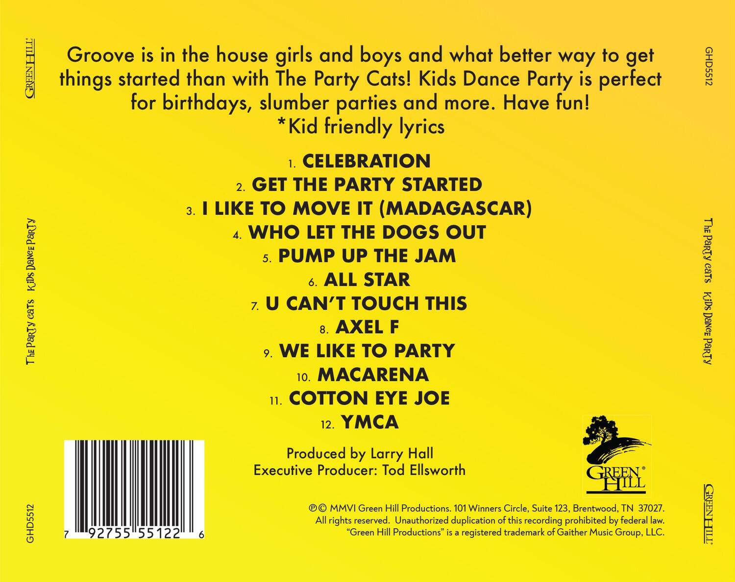 The Party Cats Kids Dance Party COMPACT DISCS [CD] - Best Buy