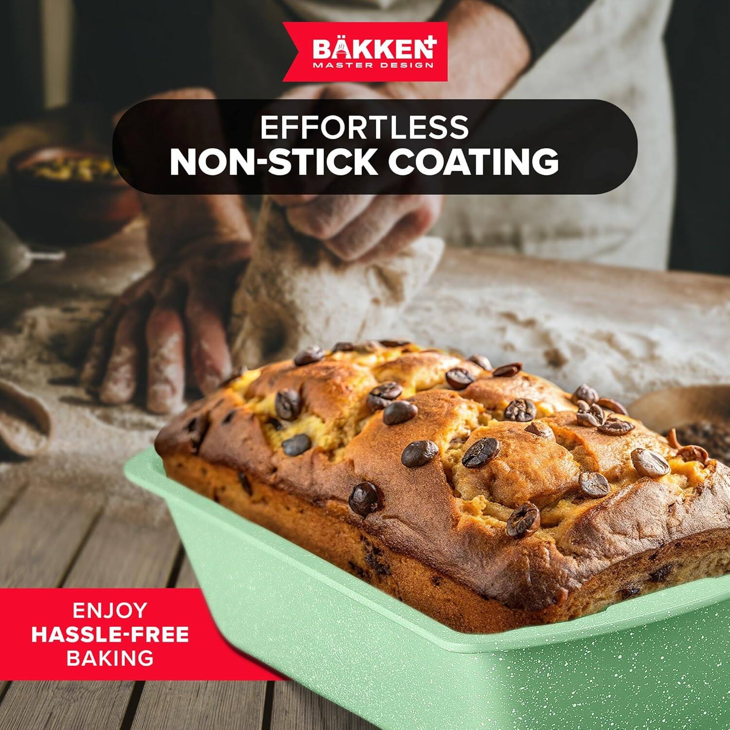 BÅKKEN MASTER DESIGN EFFORTLESS NON-STICK COATING ENJOY HASSLE-FREE BAKING