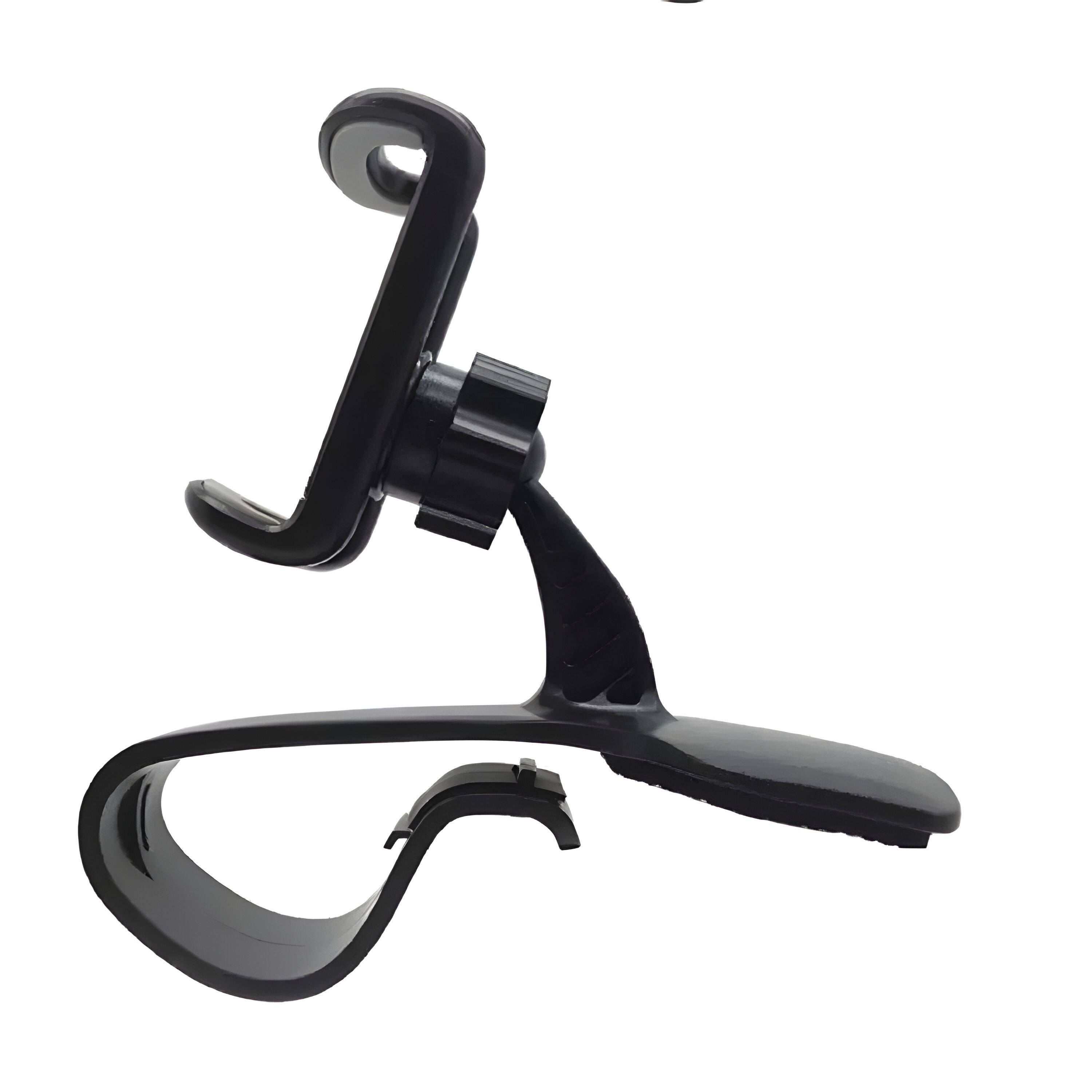 Front. Kitcheniva - 360° Universal Car Dashboard Phone Mount - Black.