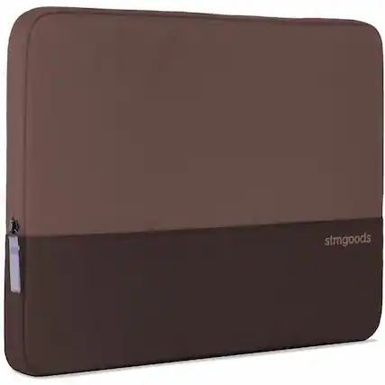 Front. STM - STM Goods Origin Carrying Case (Sleeve) for 15" to 16" Apple MacBook Pro - Lilac Plum - Shock Absorbing - Polyester Body - Lilac Plum.