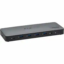 Eaton Tripp Lite Series USB-C Universal Dock, Triple Display - 4K HDMI and DisplayPort, USB 3.2 Gen 1/Gen 2 Hub, GbE