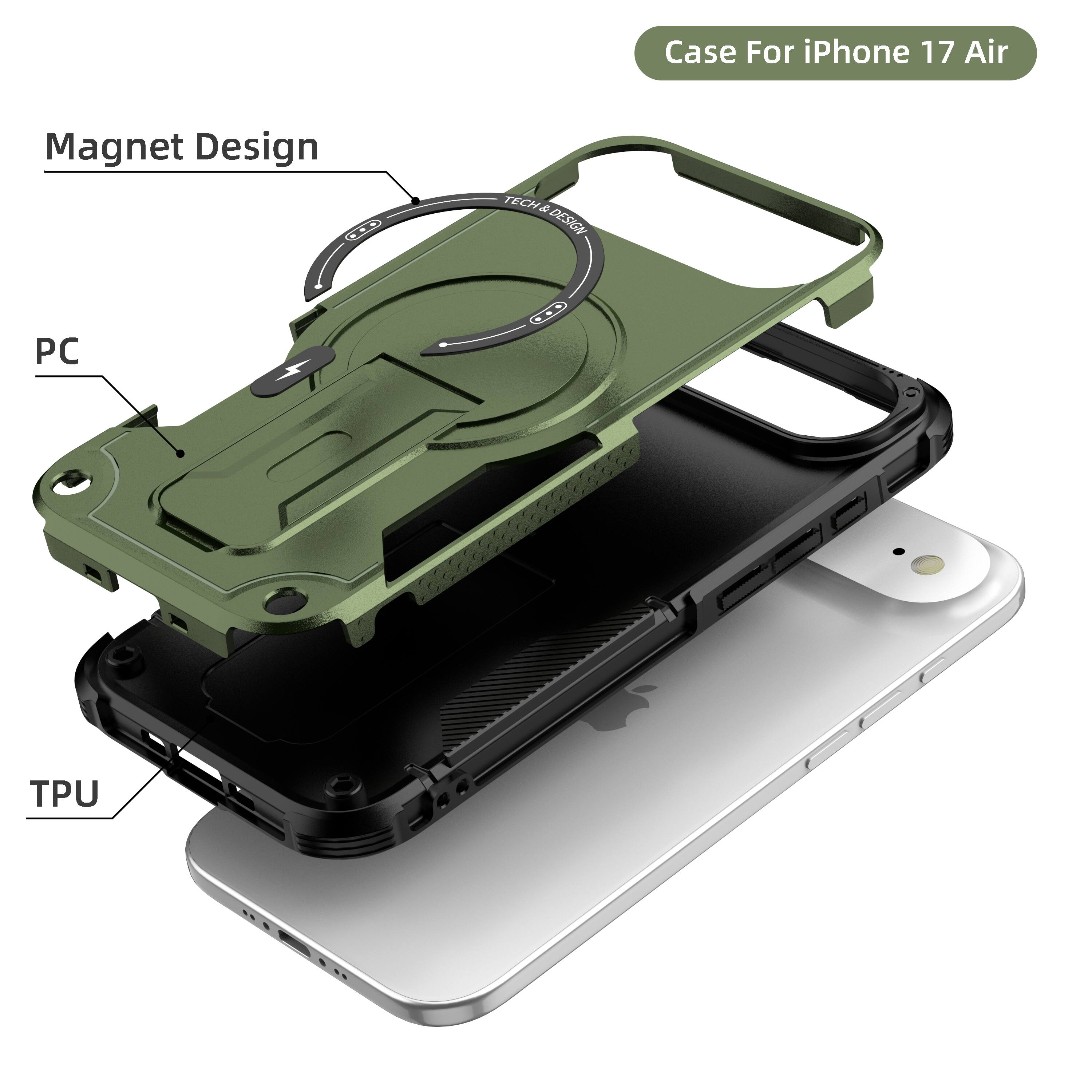 Case For iPhone 17 Air

Magnet Design

PC

TPU

TECH & DESIGN