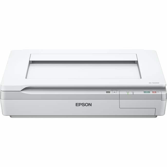 Epson - WorkForce DS-50000 Flatbed Scanner - 600 dpi Optical - 16-bit Color - 8-bit Grayscale - Color Scan - Duplex - Unknown