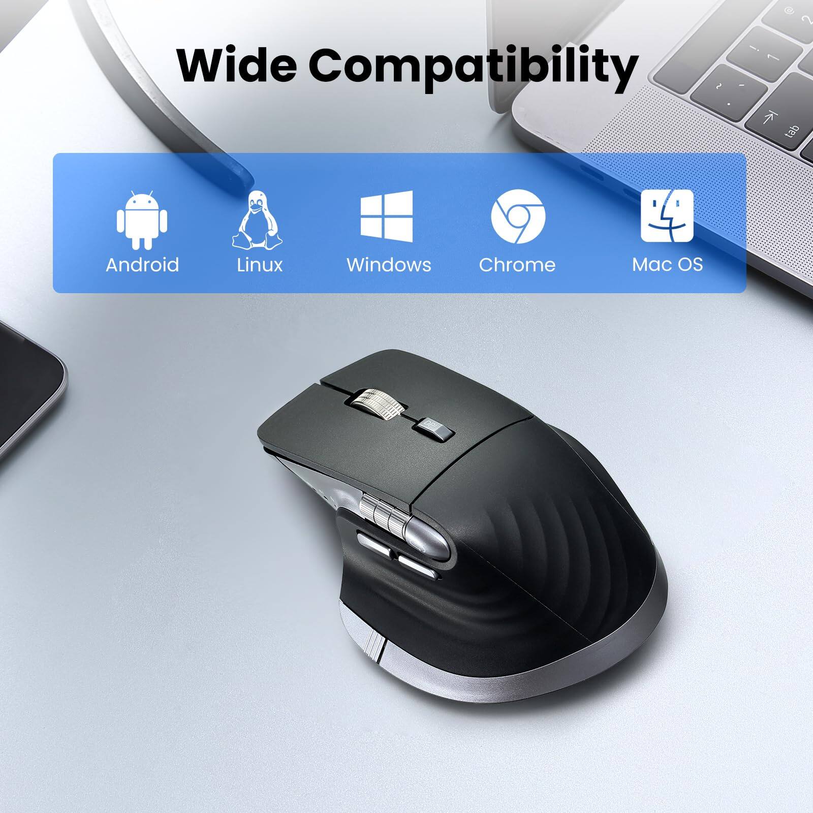 Wide Compatibility

- Android
- Linux
- Windows
- Chrome
- Mac OS