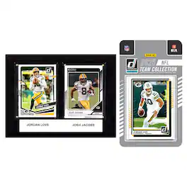 C&I Collectibles - Green Bay Packers 6" x 8" Player Plaque & 2025 Team Trading Card Set - Multicolor