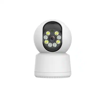 Front. Cluzine - Indoor WiFi Security Camera,Two-Way Audio, Human Detection, Night Vision, Baby Monitor.