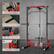 1. Barbell bar holders
2. Resistance band pegs
3. Non-slip foot pedals
4. Weight plate posts