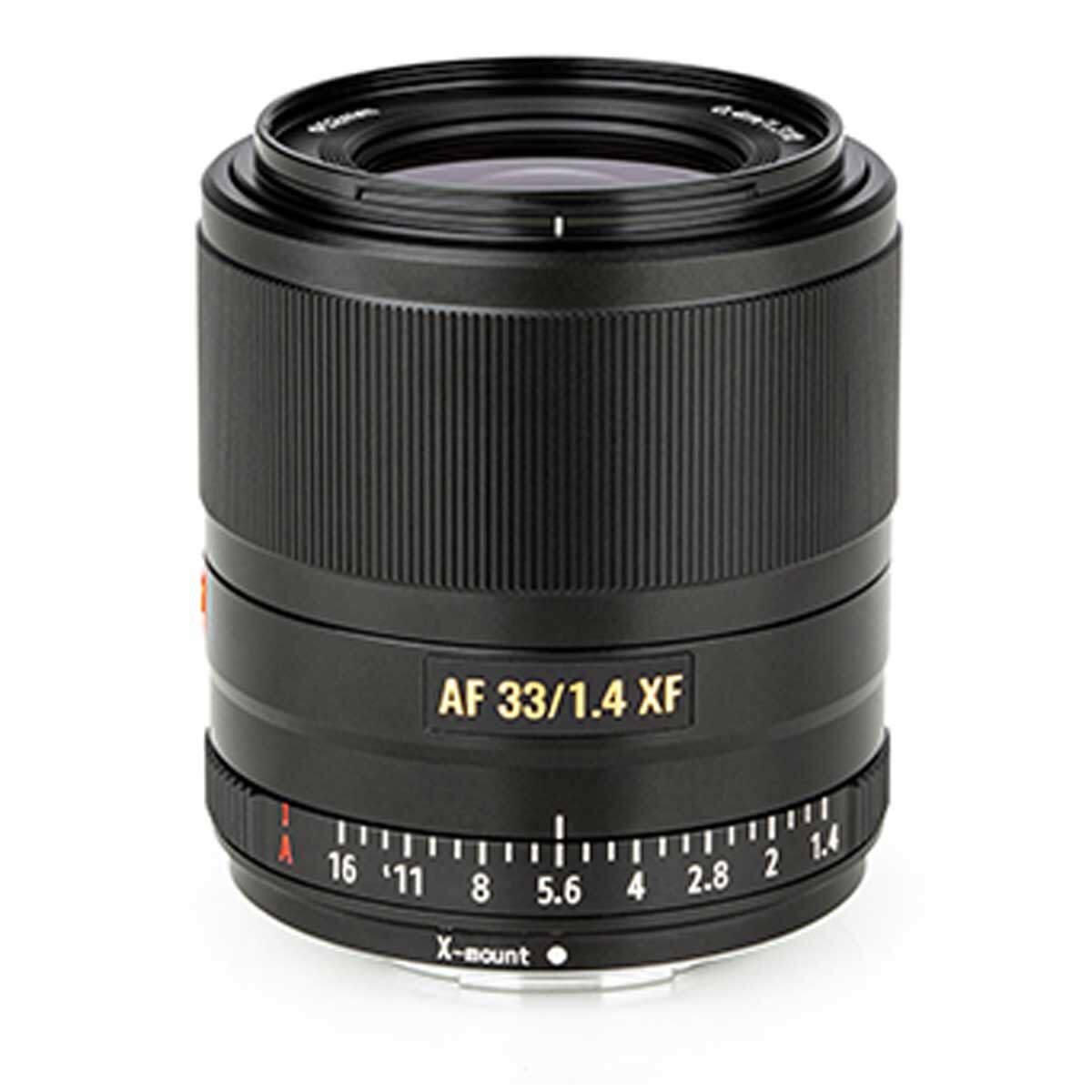 AF 33/1.4 XF 1 A 16 '11 8 5.6 X-mount 4 2.8 2 I 1.4