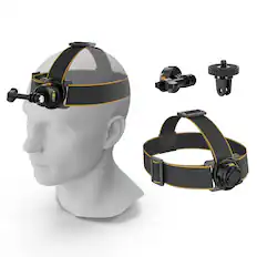 Front. Neewer - Head Strap Mount for Action Cam, Magnetic QR, POV.