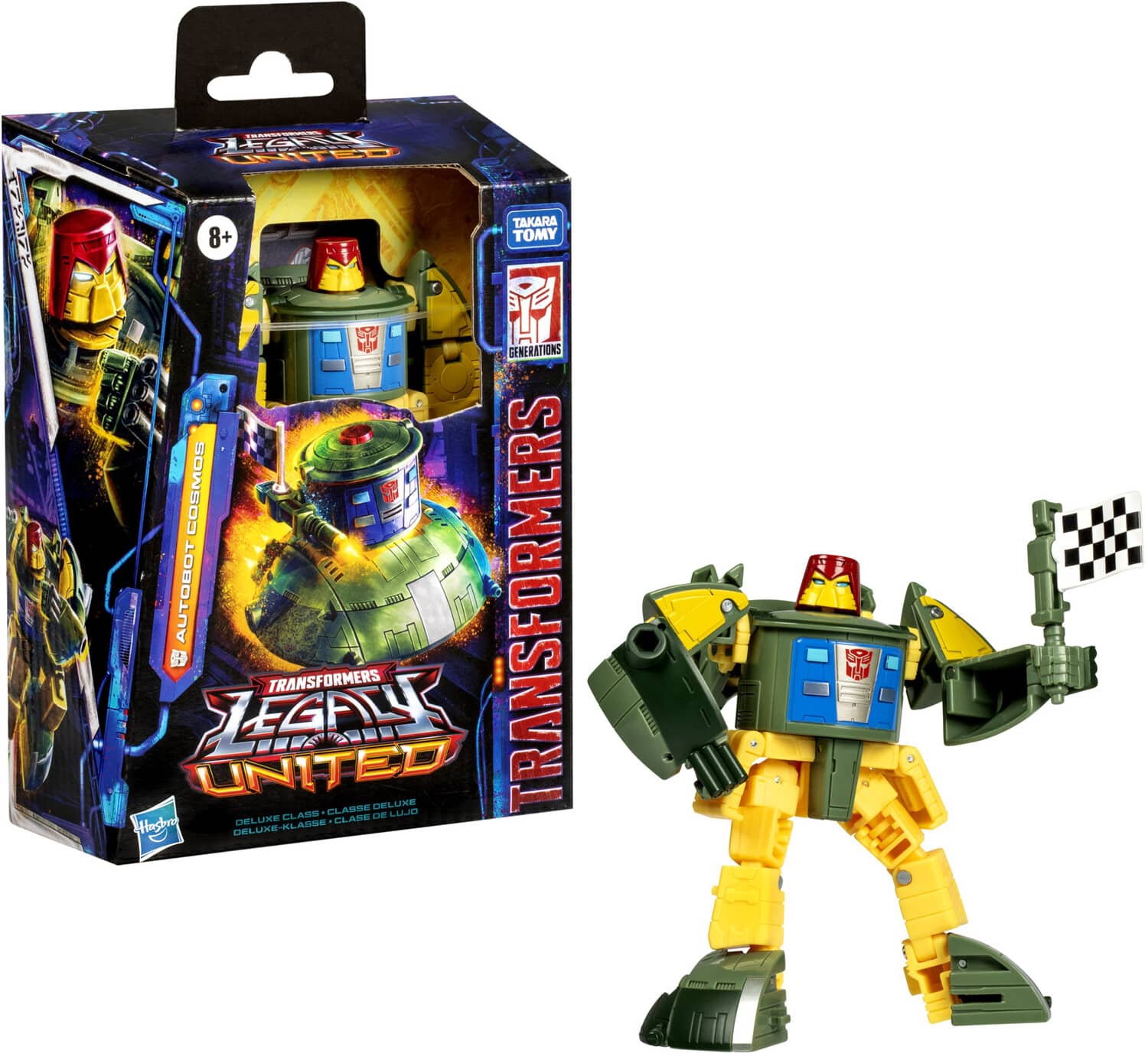 Hasbro - Collectibles - Transformers - Legacy - Deluxe Class Autobot Cosmos - COLLECTIBLES - Multicolor