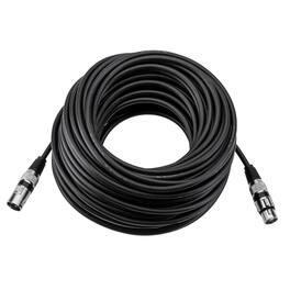 H&A - HA Value Series XLR M to F Professional Microphone Cable - 100'