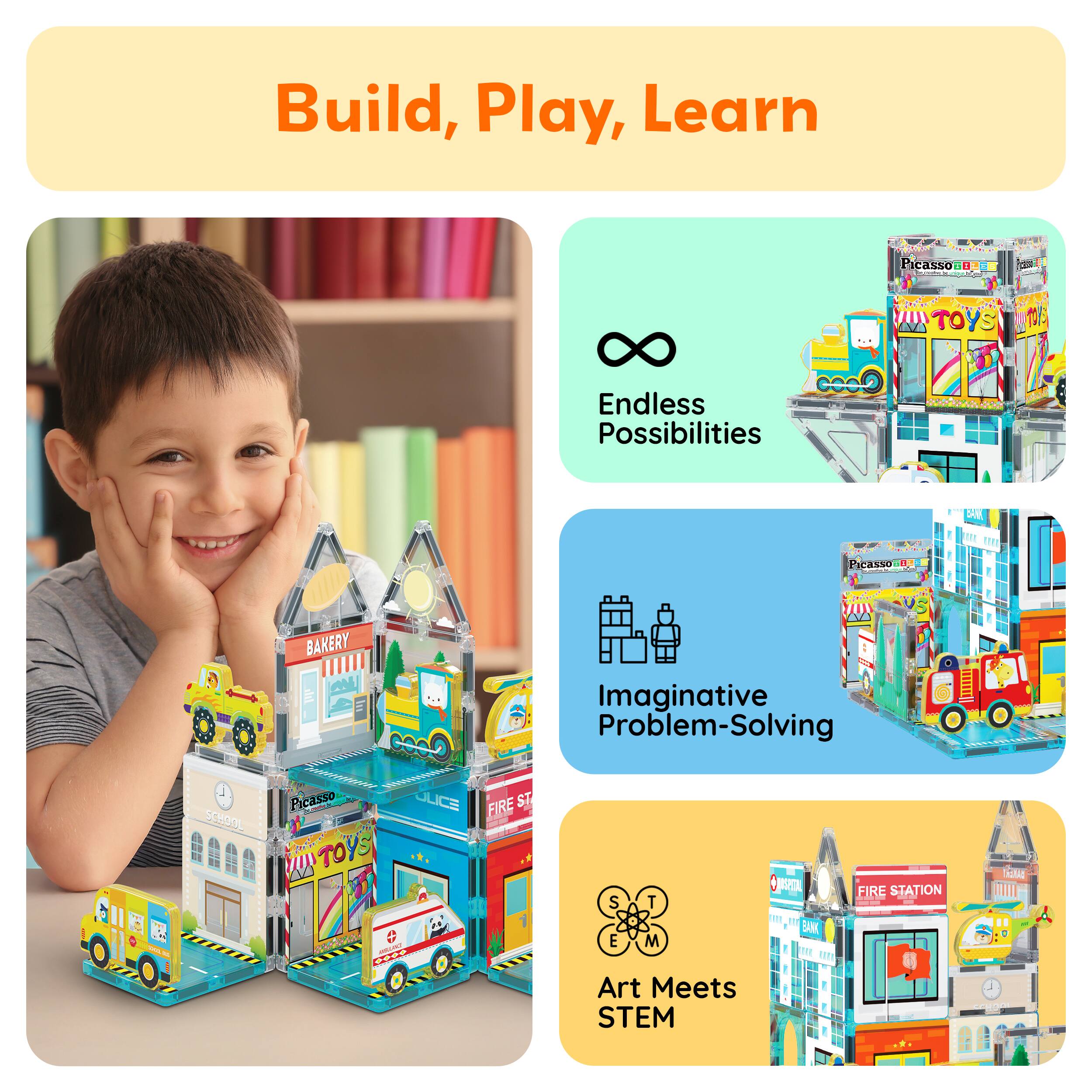 Build, Play, Learn

Endless Possibilities

Imaginative Problem-Solving

Art Meets STEM