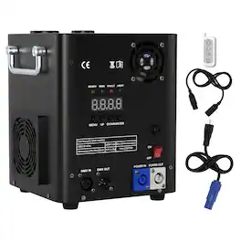 Topteng - 700W Large Cold Spark Machine - DMX512 & Wireless Remote Control, Adjustable Spark Height, for Stage/DJ/Wedding Event