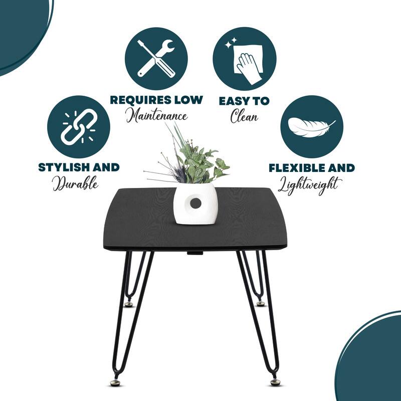 REQUIRES LOW Maintenance  
EASY TO Clean  
STYLISH AND Durable  
FLEXIBLE AND Lightweight