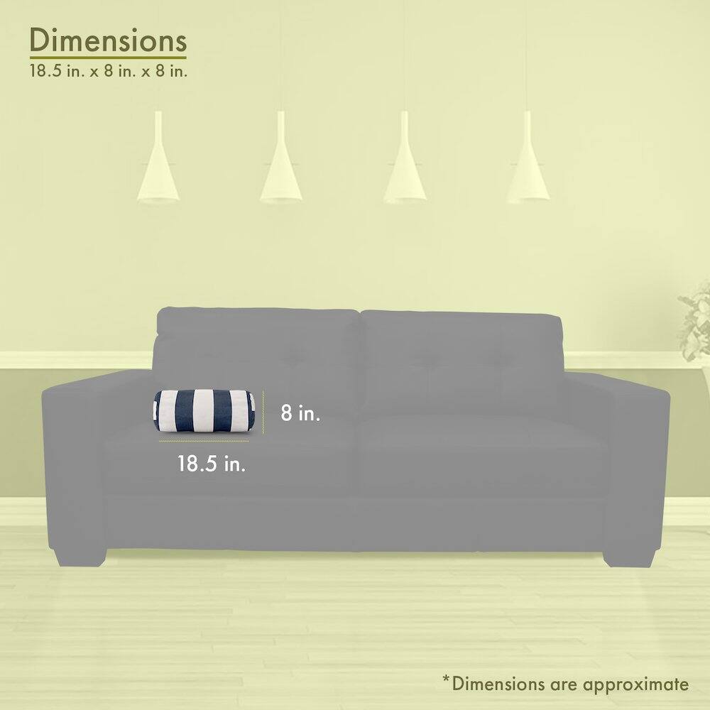 Dimensions  
18.5 in. x 8 in. x 8 in.  

8 in.  
18.5 in.  

*Dimensions are approximate