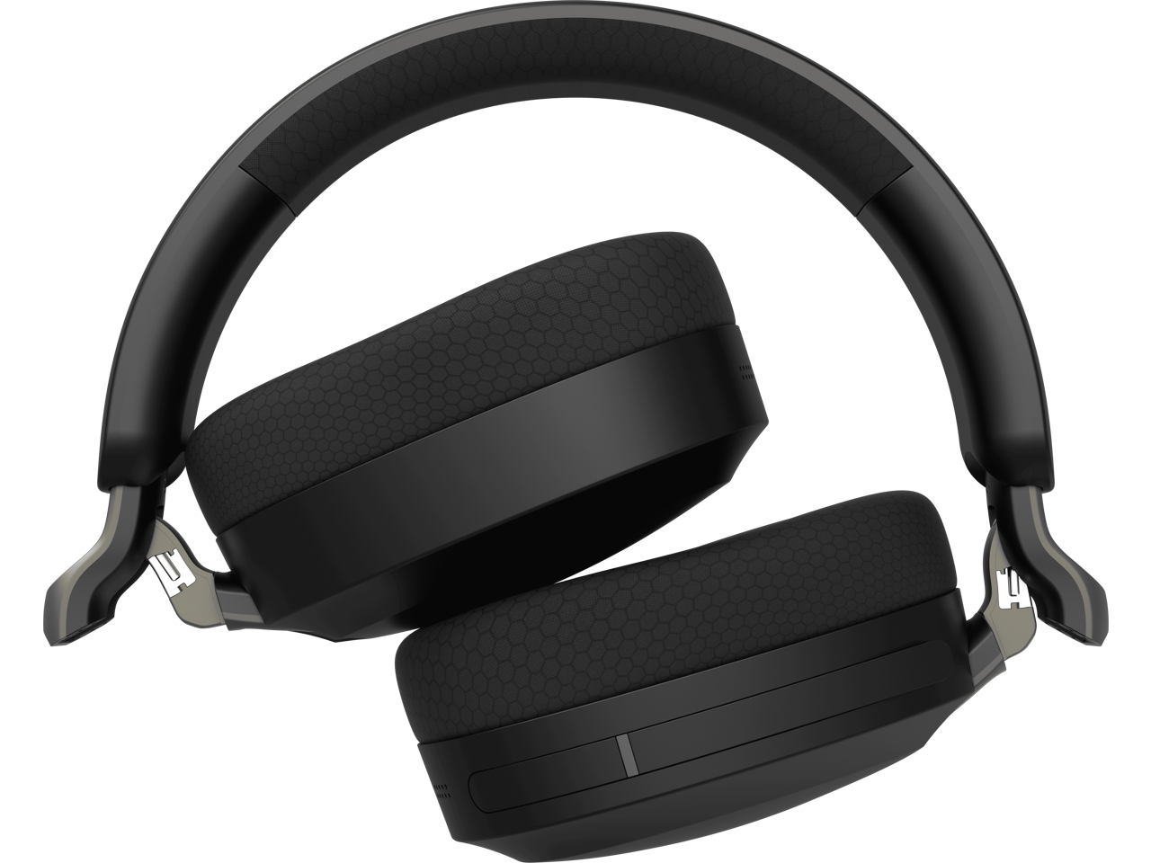 Alt View 4. MSI - MSI MAESTRO 500 W BLACK Wireless Bluetooth Over-the-Ear Headphones with 3.5mm Wired Option - Black - Black.