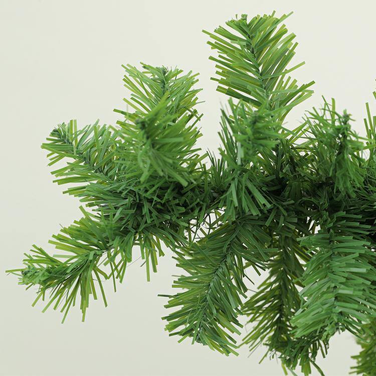 Alt View 9. PULUZ - 6ft Whimsical Pencil Christmas Tree, Bendable Artificial Christmas Tree with 400 Branch Tips and Metal Base - Green.