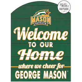 Jardine - George Mason Patriots 16'' x 22'' Marquee Sign - Green