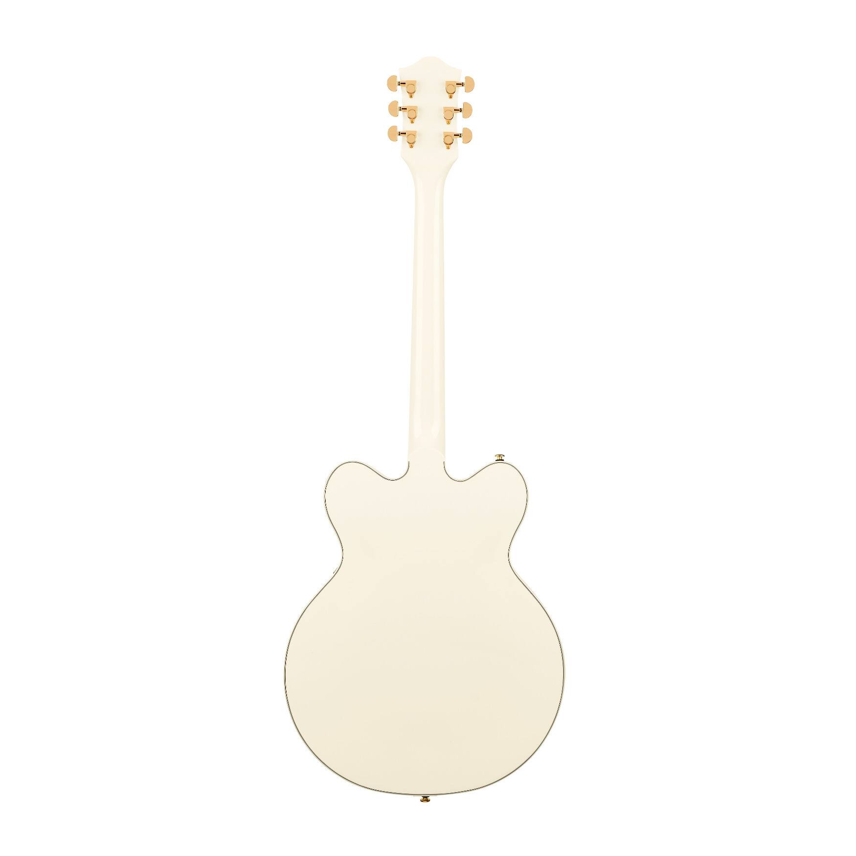 Angle. Gretsch - Gretsch G2622TG Streamliner Center Block Electric Guitar (Vintage White).