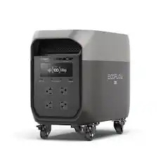POWER
AC ON/OFF
USB-C now
400W 100% 2000
THE
ECOFLOW MAX