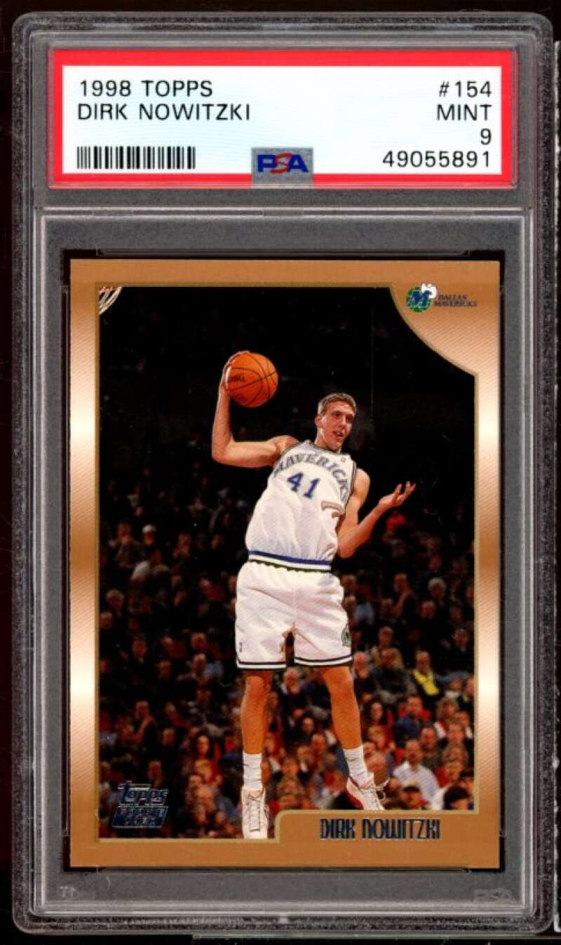1998 TOPPS DIRK NOWITZKI PSA #154 MINT 9 49055891 M

1998 TOPPS
DIRK NOWITZKI

#154
MINT
9
49055891

PSA

DIRK NOWITZKI