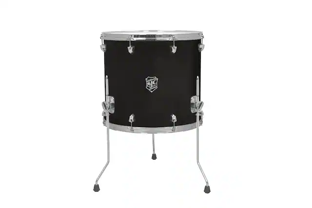Front. SJC Custom Drums - Navigator Floor Tom.