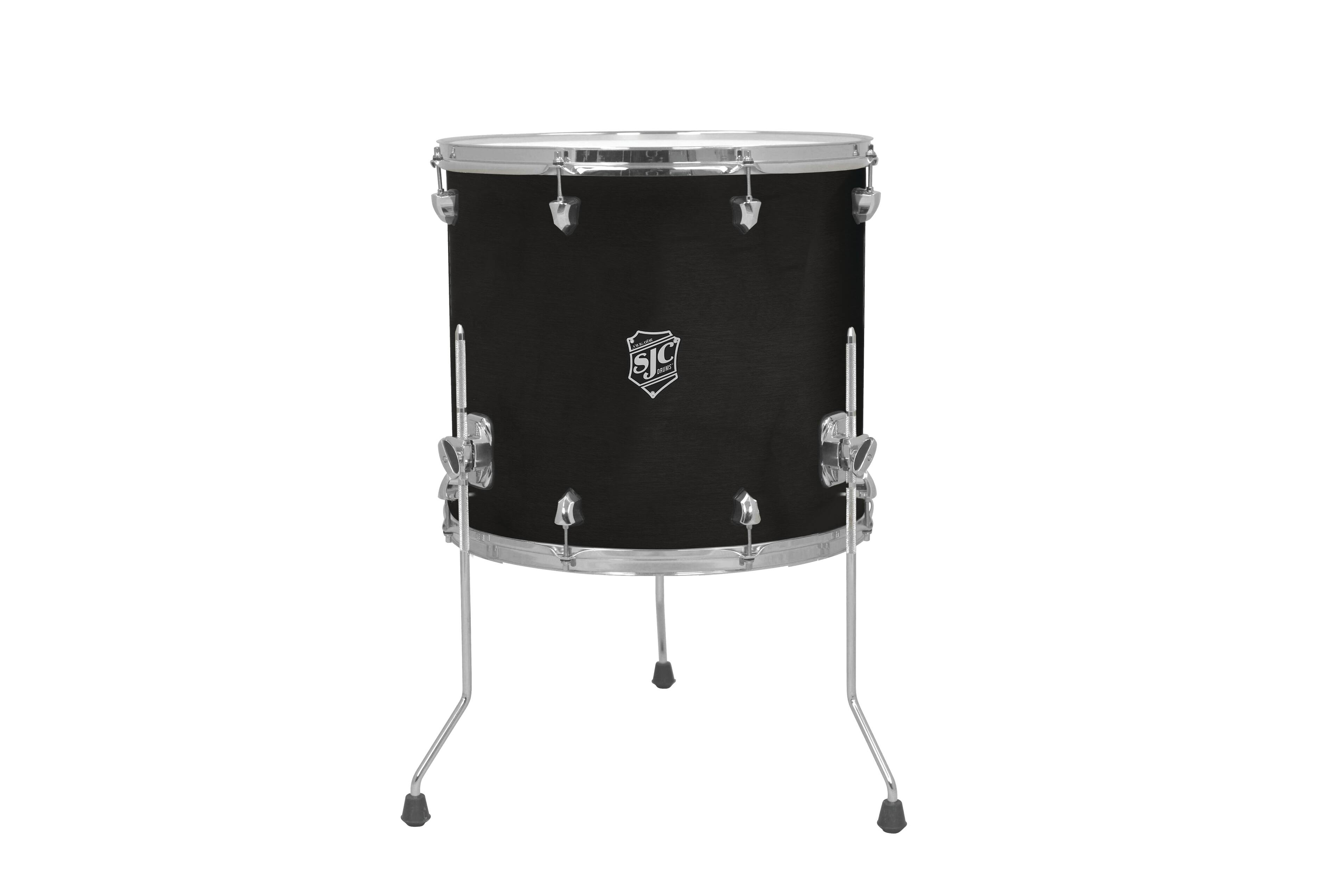 Front. SJC Custom Drums - Navigator Floor Tom.