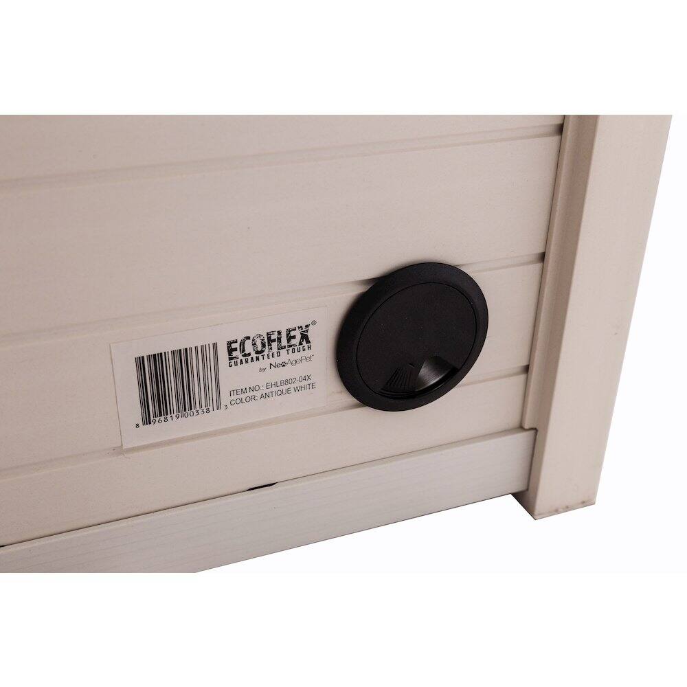 ECOFLEX  
GUARANTEED TOUGH  
by NegAgePat  

ITEM NO.: EHLB802-04X  
COLOR: ANTIQUE WHITE  

96819 00338