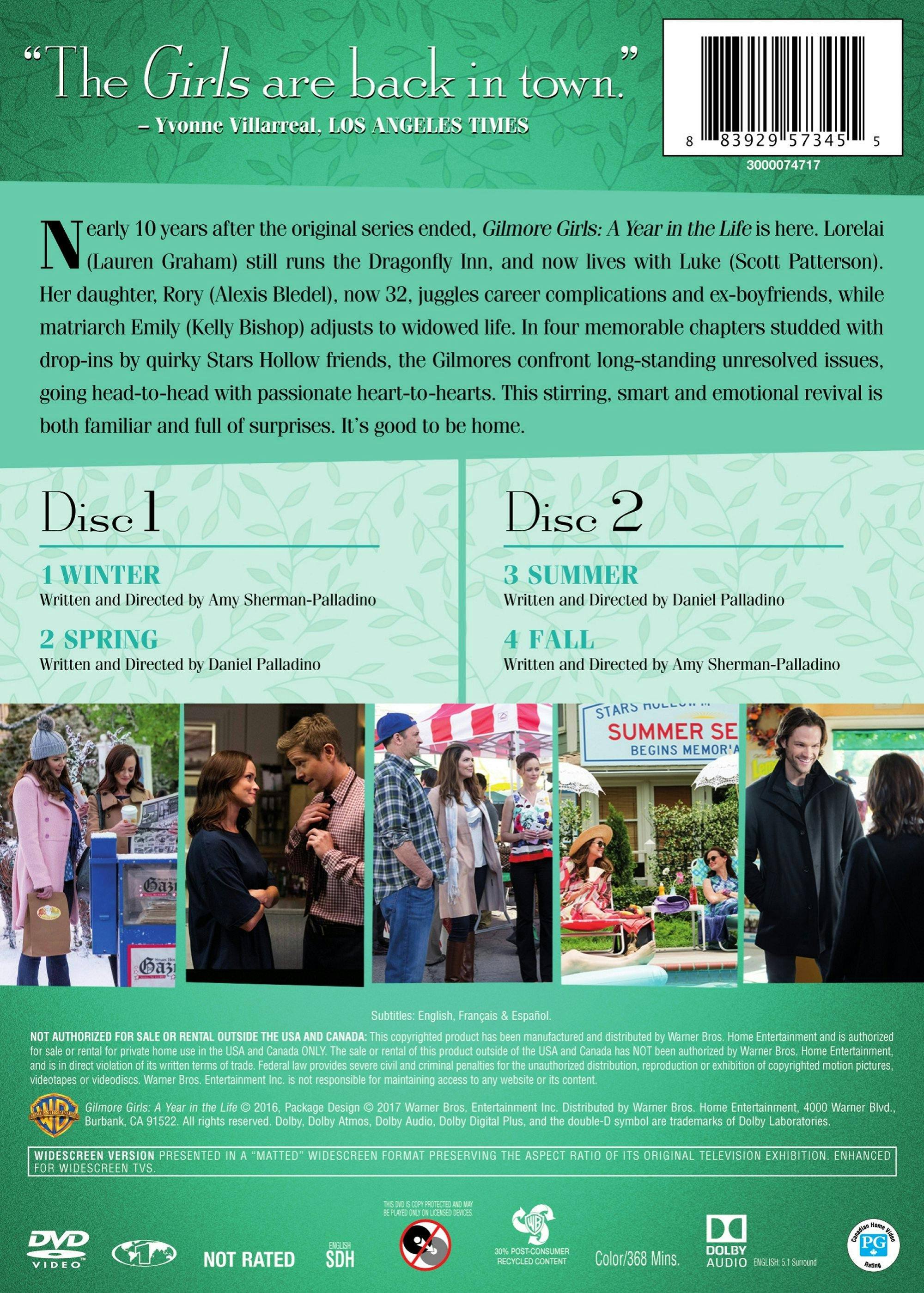 Angle. Gilmore Girls: A Year in the Life [DVD].