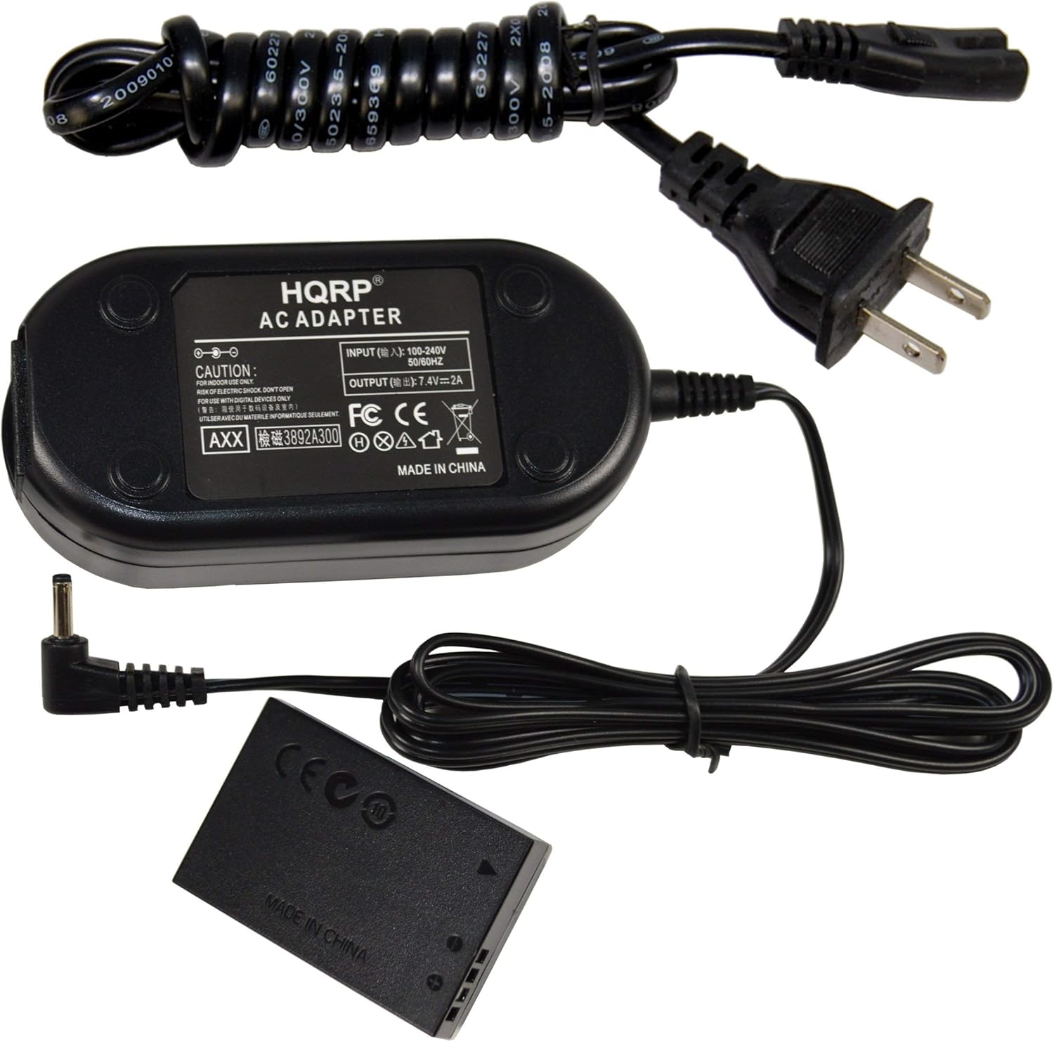 2009010 08 6022 5-20 0/300V E 502335-20 2 3 659349 60227 2X BOOV N 5-2008 e HQRP AC ADAPTER INPUT EE 100-240V 50/60HZ CAUTION notitt - OUTPUT AV=2A - - - - nhi_toe - .. warem - - CE AXX 3892A300 H X MADE IN CHINA CECO 30AM IN CHINA
