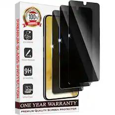 CUSTOMER 100% SATISFACTION GUARANTEE PREMIUM Zero Bubble GLASS Scratch Resistant 9H 9H Hardness PROTECTION ONE Ultra Crystal 99.99% Clear YEAR WARRANTY QUALITY SCREEN PROTECTOR