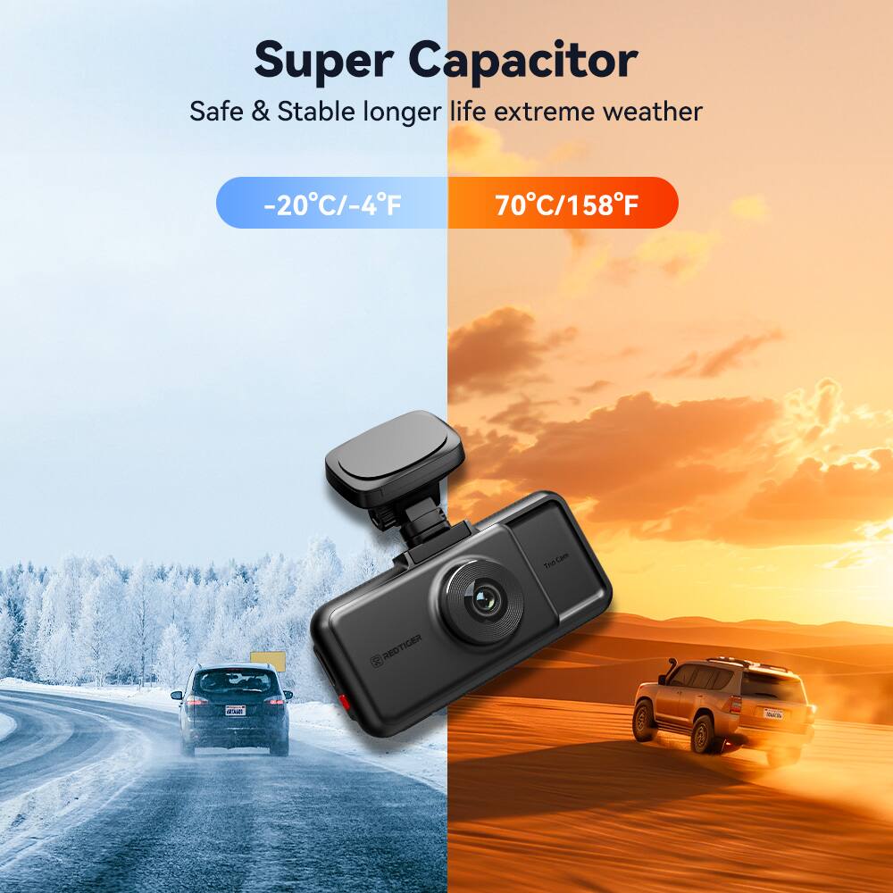 Super Capacitor Safe & Stable longer life extreme weather -20C/-4F 70C/158F Cam Foe REDTIGER -- -S