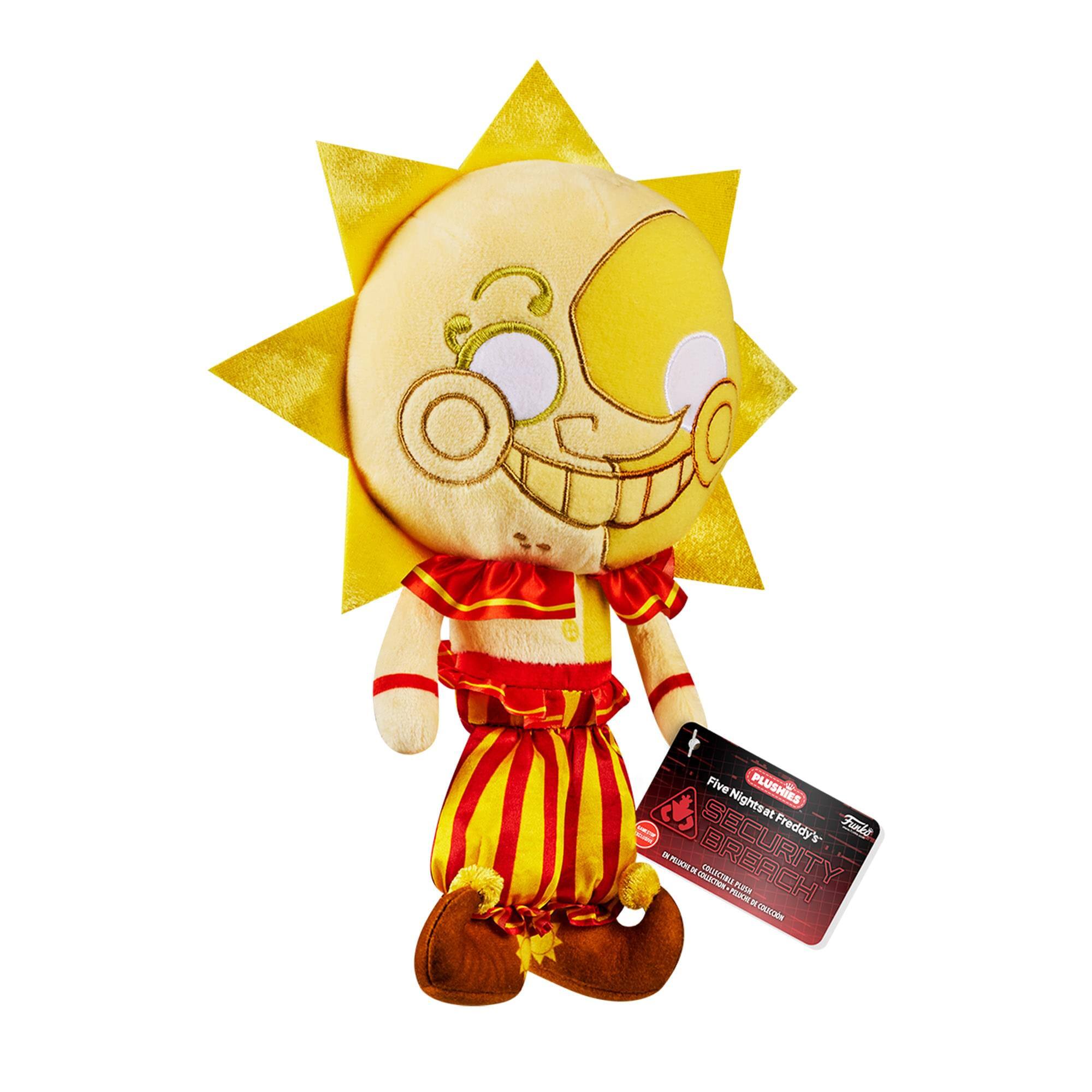 Five Plushies  
Five Nights at Freddy's  
Security Breach  
Freddy Fazbear