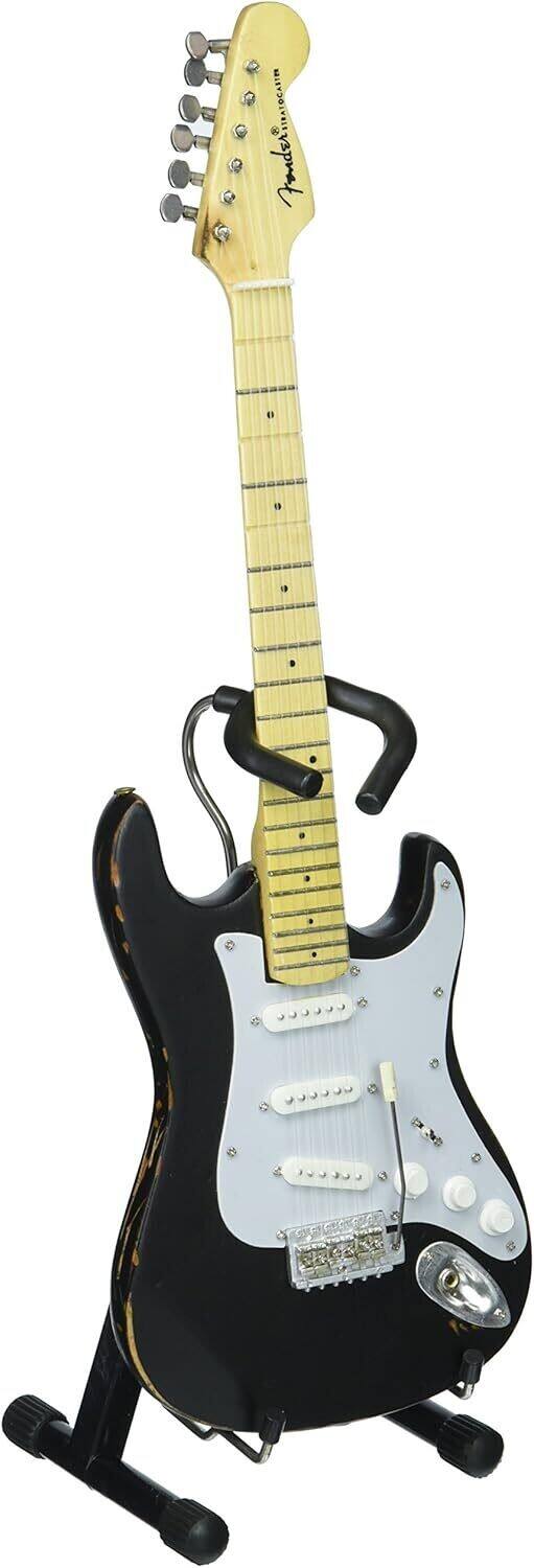 Axe Heaven - Eric Clapton - Eric Clapton Fender Strat Blackie Vintage Distressed 10 Inch Miniature Guitar - COLLECTIBLES - Multicolor price history on PriceWatchPro