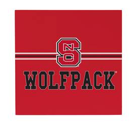 Evergreen Enterprises - NC State Wolfpack 12" x 12" Wood Wall Sign - Multicolor