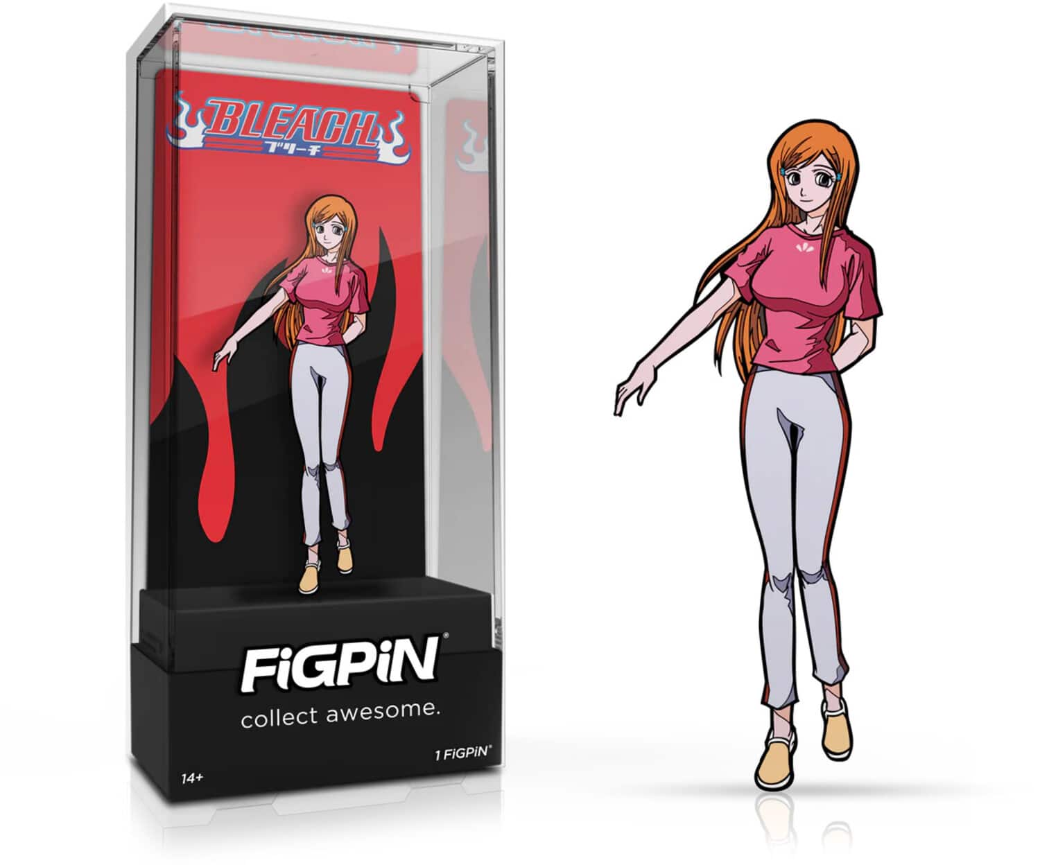 PopMarket - FiGPiN - Bleach - Orihime Inoue - 3 Inch Enamel Pin (1370) - COLLECTABLES - Multicolor