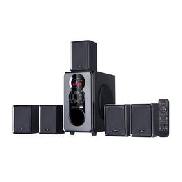 beFree Sound - 5.1 Channel Bluetooth Surround Sound Speaker System - Black