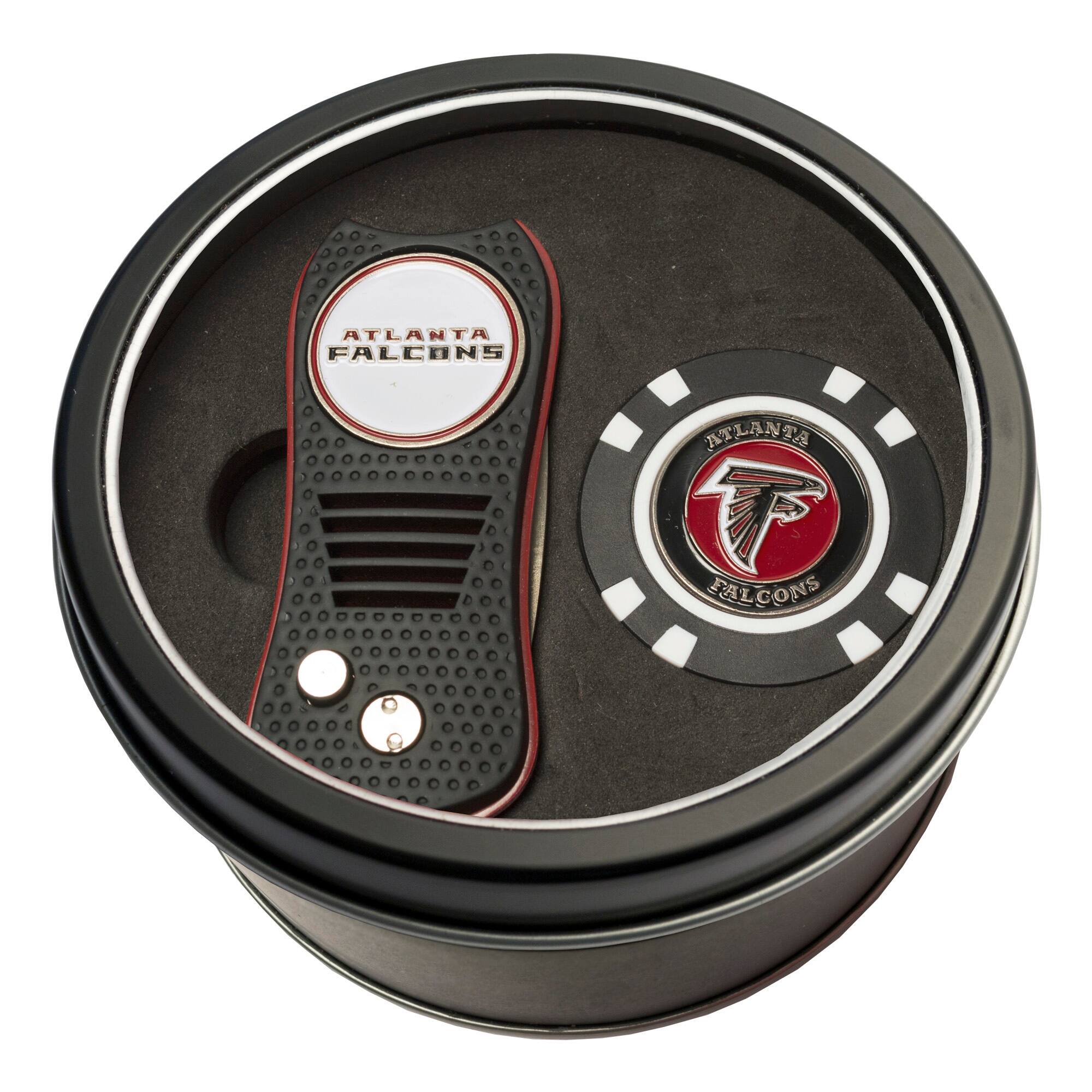 Team Golf - Atlanta Falcons Switch Chip Golf Tin Set - Multicolor