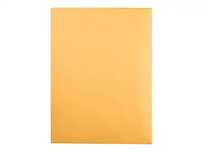 Front. Quality Park - ClearClasp Redi-Tac Kraft Catalog Envelopes, 9" x 12", 100/Box (QUA43568) - Brown Kraft.