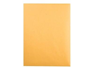 Front. Quality Park - ClearClasp Redi-Tac Kraft Catalog Envelopes, 9" x 12", 100/Box (QUA43568) - Brown Kraft.