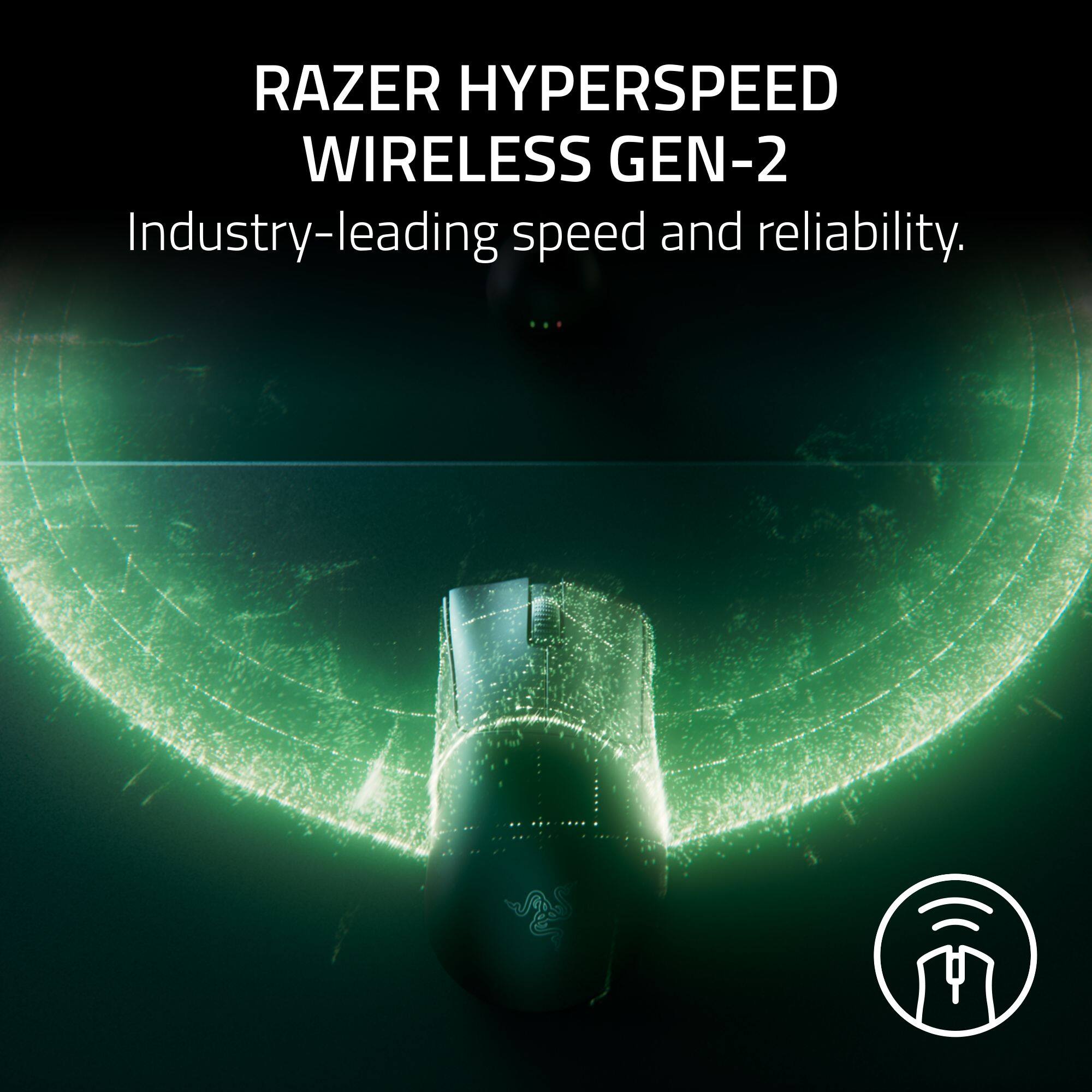 RAZER HYPERSPEED WIRELESS GEN-2
Industry-leading speed and reliability.